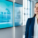 Home 13 홍보전략 수립 프레임워크 - **Prompt:** A confident, focused female marketing strategist (mid-30s, professional business casual ...