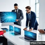 Home 10 언론 홍보 비용 예산 - **A dynamic, high-definition photo-realistic image illustrating the modern PR landscape as a rich ta...